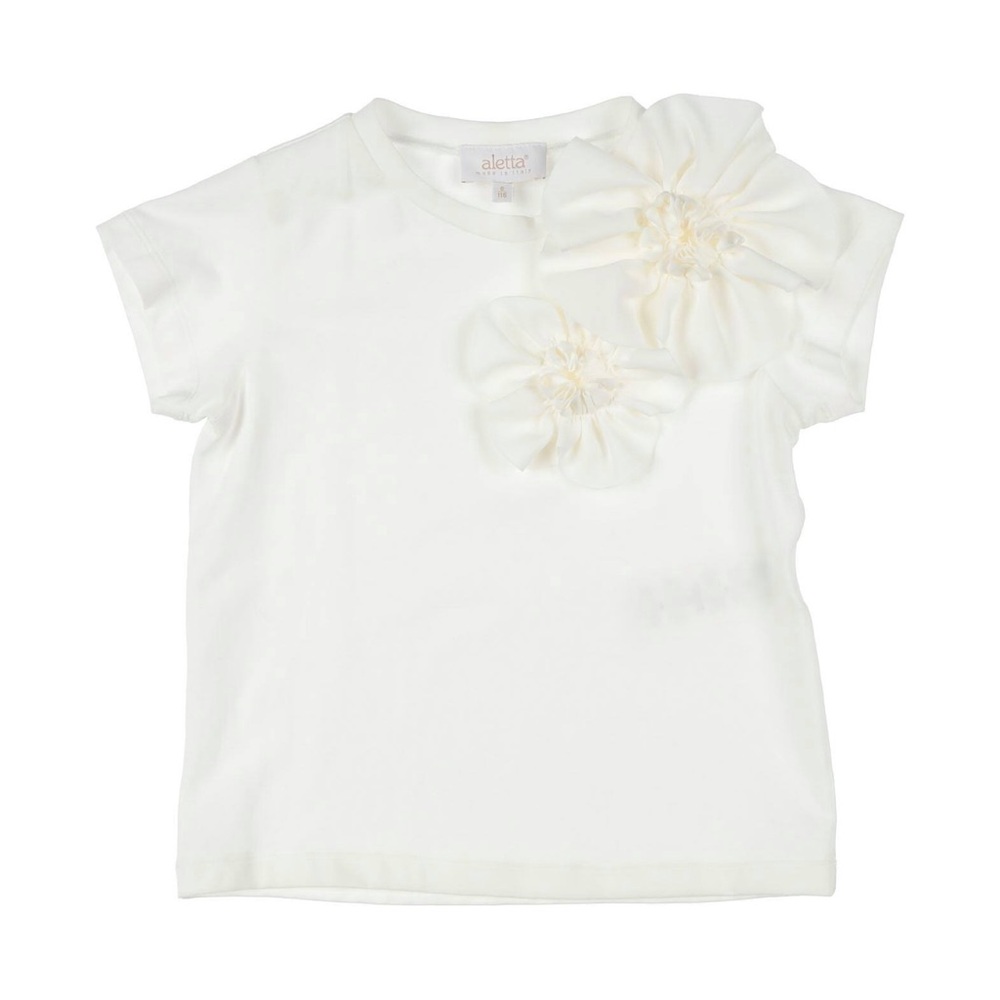 Aletta White Floral T-Shirt
NWOT